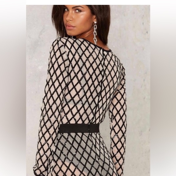 NWT Limited Edition Rare London Take On Me Sequin Bodysuit Sz 4 - Picture 3 of 8